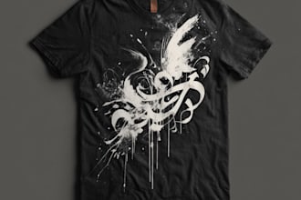 do custom typography t shirt and graphic t shirt