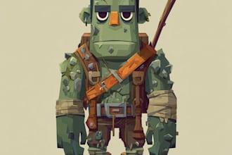 do 2d games, characters and environments, fantasy