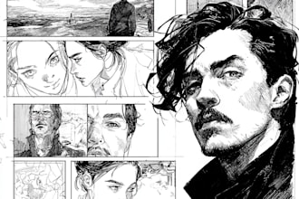 draw a comic page for you