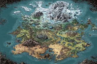 create your fantasy map, worldmap, battlemap for dnd etc
