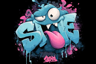 graffiti urban street artwork design