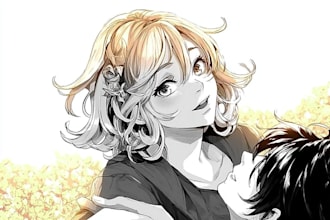 draw anime art, manga art, original character, and vtuber