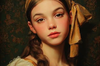 paint renaissance art oil painting portrait