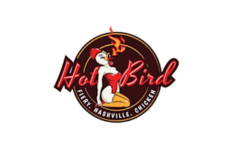 create attractive and imagination chicken logo design