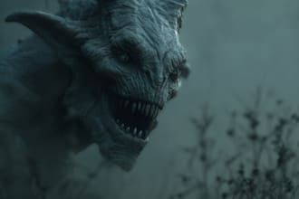 draw horror or fantasy monster or creature for you