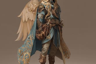 create comic book illustrations, graphic novel cover art