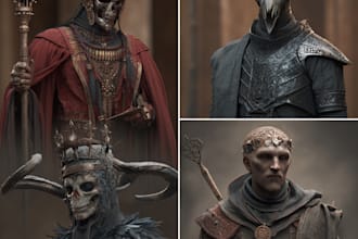 do fantasy horror characters or fantasy characte