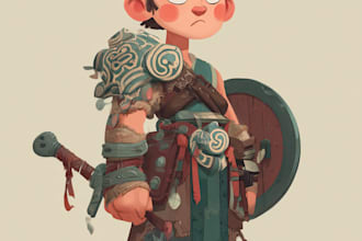 make simple 2d game characters