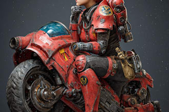 create warhammer 40k art