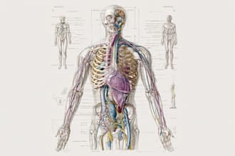 create anatomy, medical, and scientific illustrations and diagrams