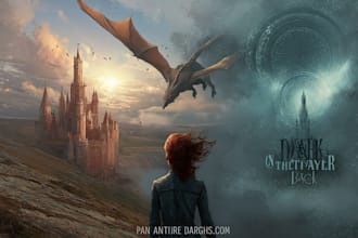 do fantasy book cover, thriller book cover design