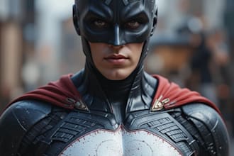 design a character superhero