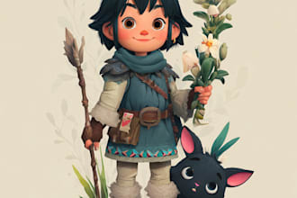 chibi art commissions adorable custom characters