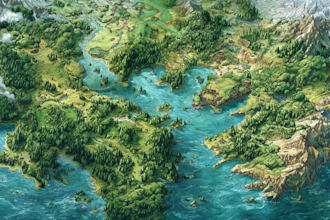 fantasy map illustration world map fantasy map maker map