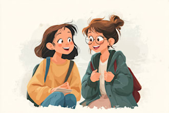 create amazing vector cartoon potrait for you