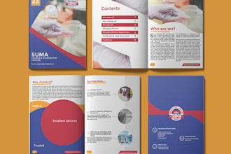 write and design  a professional and engaging company profile