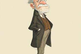 do a political or satirical cartoon