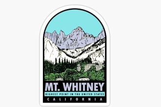 design a unique and professional lake logo for your brand