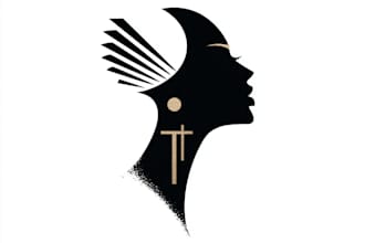 draw a luxury fashion and clothing brand logo