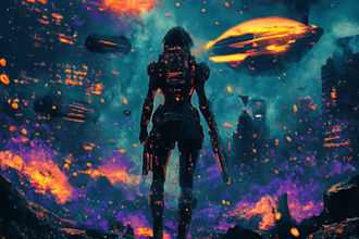 draw an sci fi and star wars characters