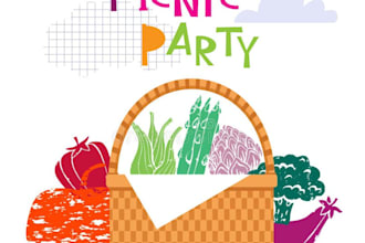 design a fresh and unique vegetable logo for your business