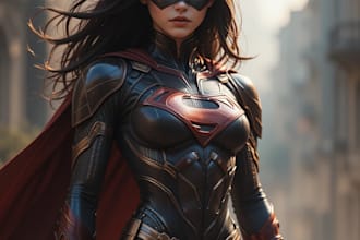 create a superhero character