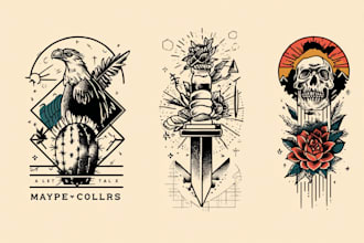 design your ideal minimalist or fine line tattoo design