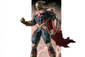 draw you a superhero character