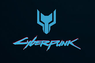 make a profesonal cyberpunk logo