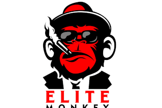design a fun and creative monkey logo for your brand