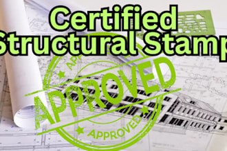 seal, review, structural, architectural, engineering, stamp plan for city permit