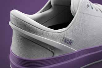 create 3d shoe design, 3d sneaker modeling, footwear 3d printing