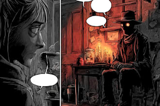 draw a comic page for you