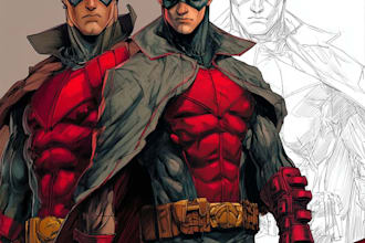 create superhero comic superhero character marvel