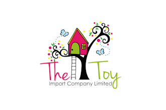 design kids, toy shop, children and daycare or childcare logo