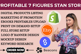 7 figure stan store upload digital products or ebook to etsy stan store gelato
