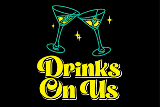 design a bar, nightclub, pub, beer, and drinks logo