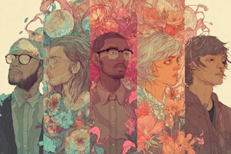 illustrate sweet album artwork for you and your band