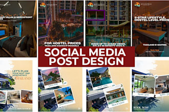 design professional posts and carousel for your brand