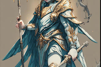 illustrate your dungeons and dragons characters  creatures