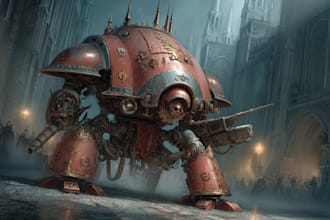 create a warhammer illustration