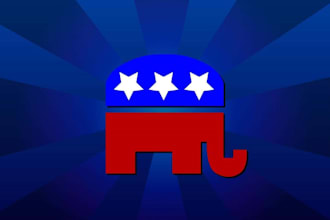 create modern political logo design for website, real estate