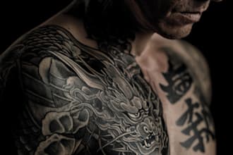 design custom japanese irezumi tattoo