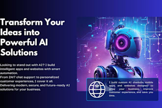 expert ai software development, ai apps, ai saas, ai websites and ai bots