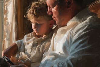 draw realistic portrait art in oil painting style