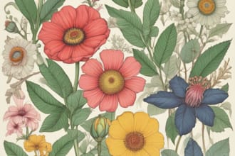 do botanical and anatomical scientific illustrations