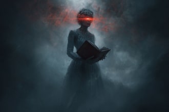 illustrate your horror book cover