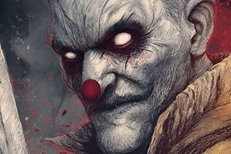 draw fantasy horror stories that haunt your