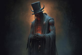 draw horror or fantasy monster or creature for you