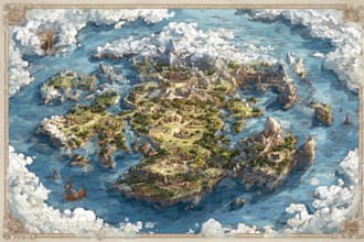 make fantasy world map design custom dnd game map